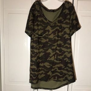 Camo Print Shirt